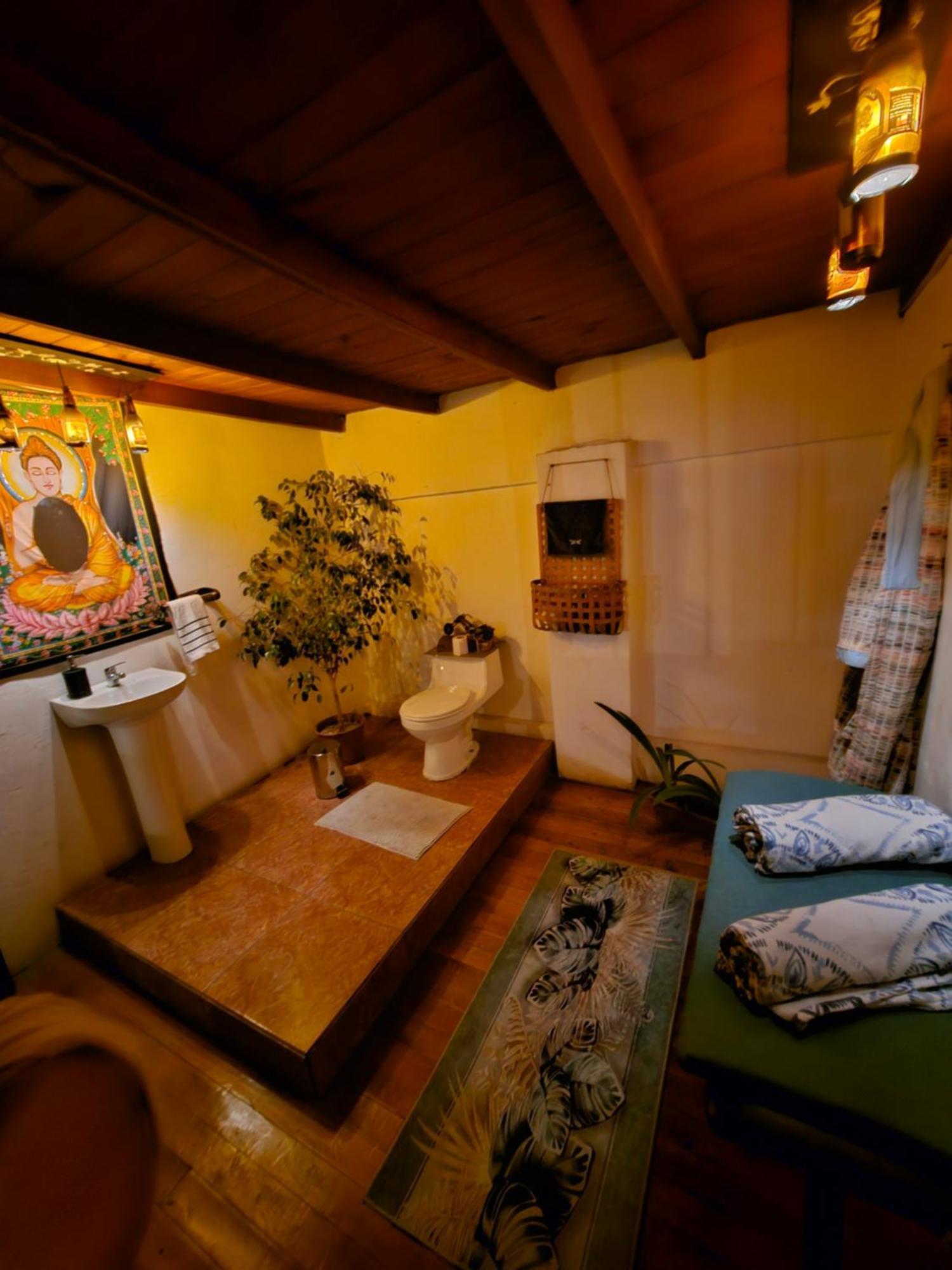 La Araucaria Cabana Con Tinaja San Felipe Bagian luar foto