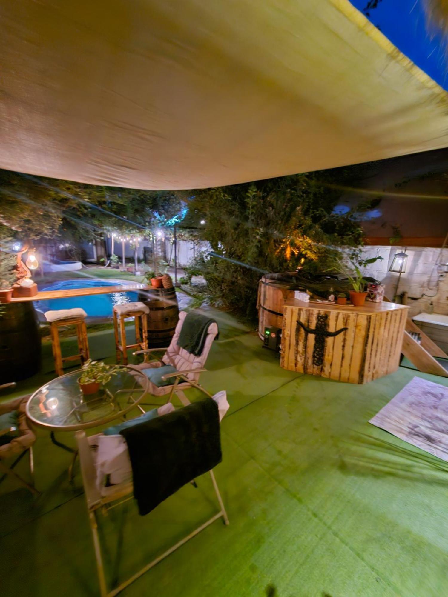 La Araucaria Cabana Con Tinaja San Felipe Bagian luar foto